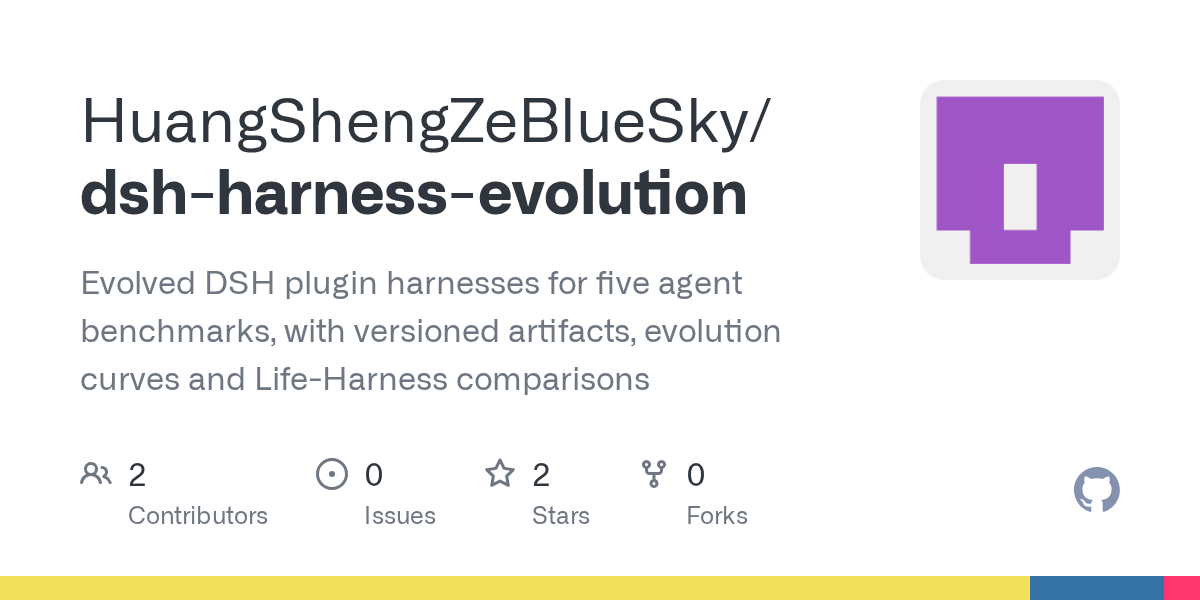 HuangShengZeBlueSky/dsh-harness-evolution Screenshot preview