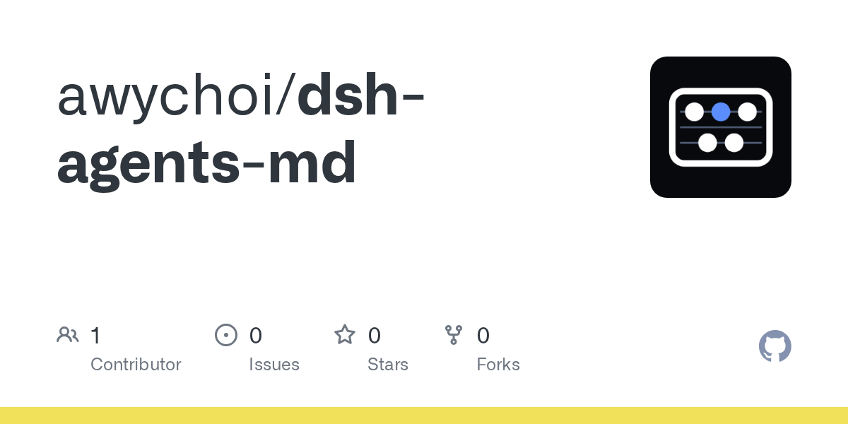awychoi/dsh-agents-md Screenshot preview