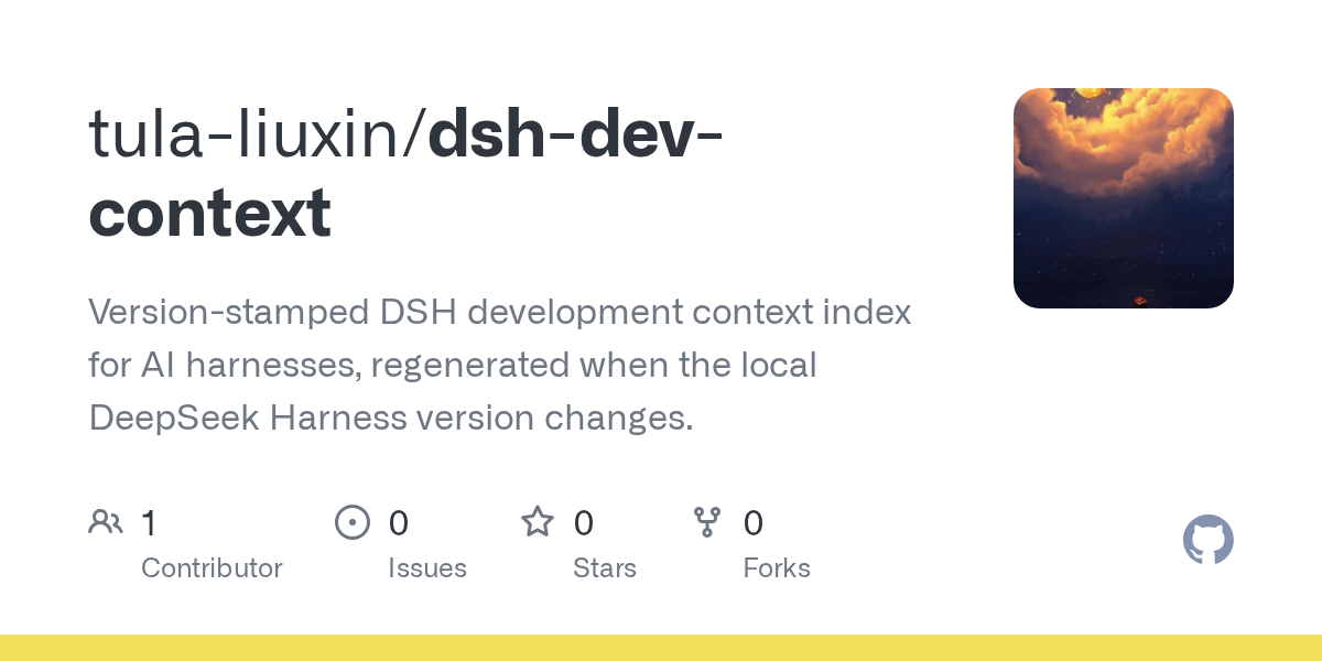 tula-liuxin/dsh-dev-context Screenshot preview