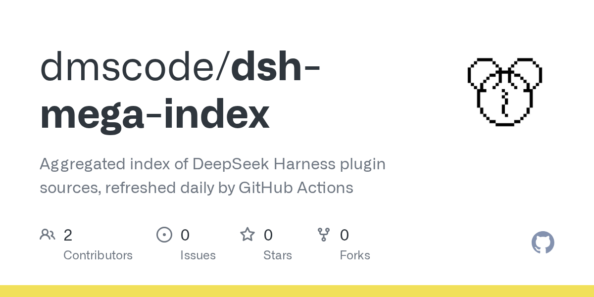 dmscode/dsh-mega-index Screenshot preview