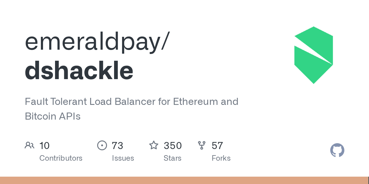 emeraldpay/dshackle Screenshot preview