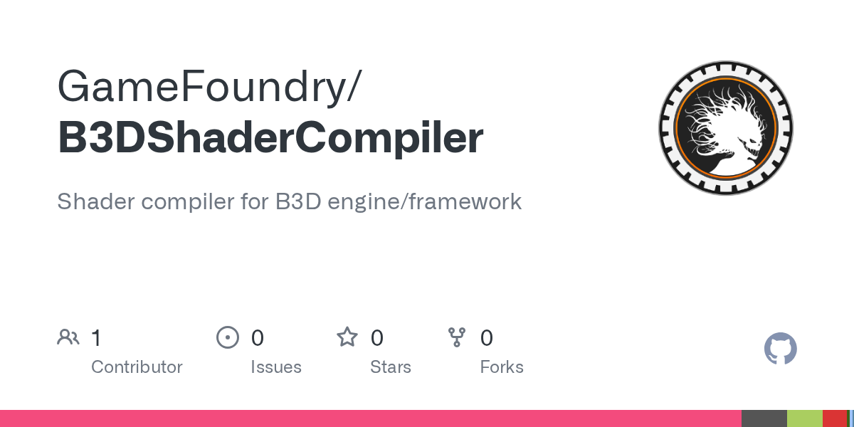 GameFoundry/B3DShaderCompiler Screenshot preview