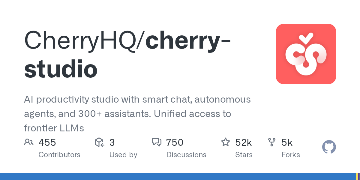 CherryHQ/cherry-studio Screenshot preview